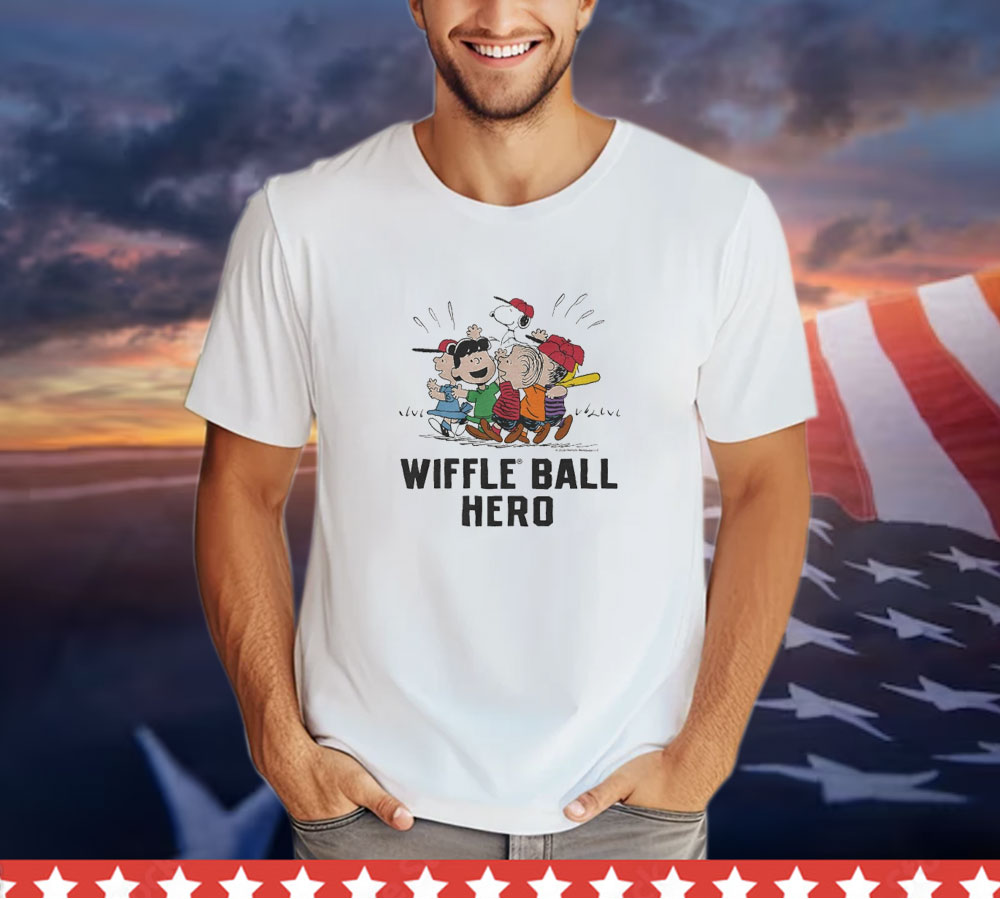 Peanuts X Wiffle Ball Hero shirt