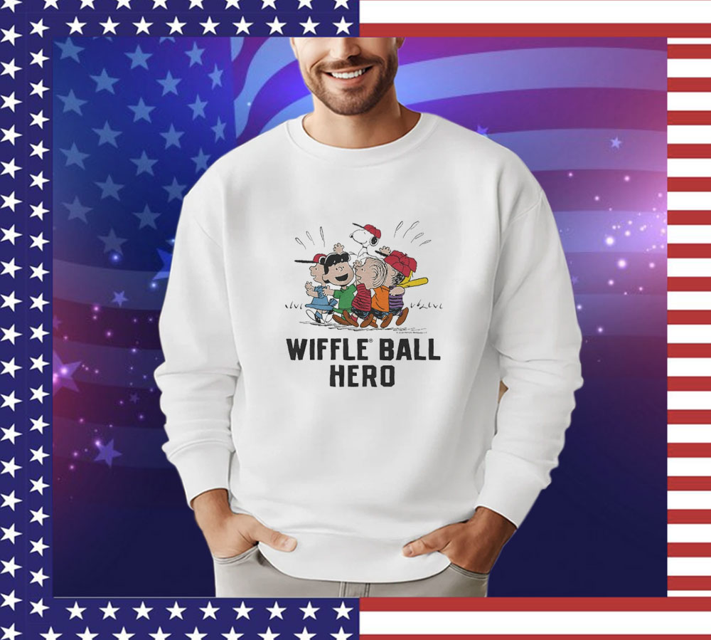 Peanuts X Wiffle Ball Hero shirt