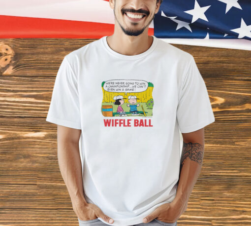 Peanuts X Wiffle Ball Underdogs shirt