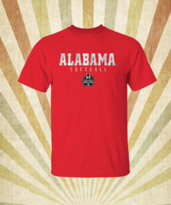 ALABAMA SOFTBALL 2024 WCWS Tee Shirt