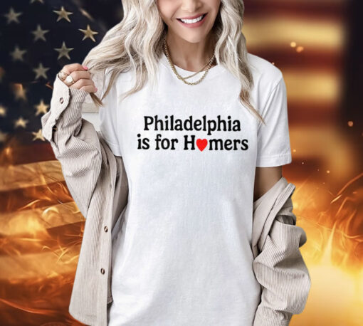 Alec Bohm Philadelphia Is For Homers Shirt