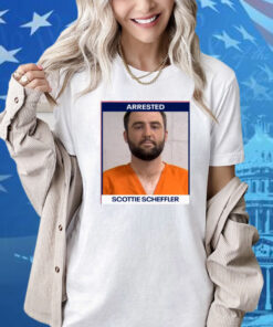 Arrested Scottie Scheffler Mugshot Shirt