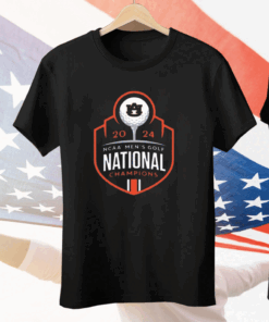 Auburn Tigers Men’s Golf 2024 National Champions T-Shirt