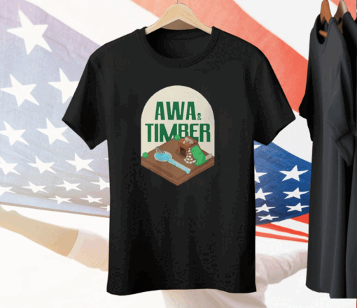 Awa And Timber Wolf Tee Shirt