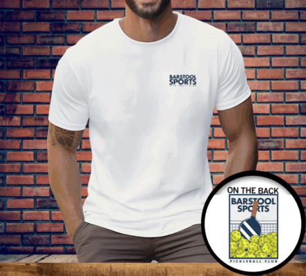 BARSTOOL SPORTS PICKLEBALL PADDLE Tee Shirt
