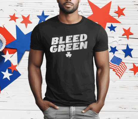 BOSTON BASKETBALL BLEED GREEN T-Shirt