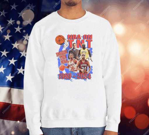 Basketball On TNT Inside The Basketball 1989-2024 Tee Shirt