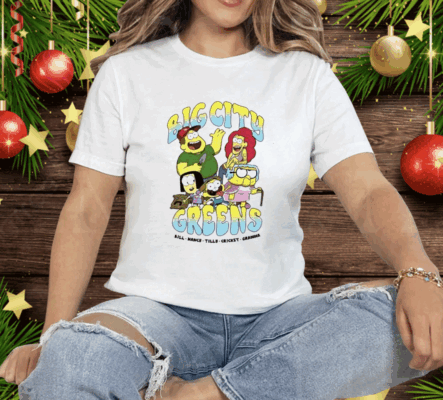 Big City Greens Bill Nancy Tilly Cricket Gramma Tee Shirt