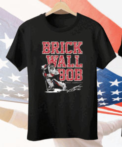 Brick Wall Bob Sergei Bobrovsky Ladies Boyfriend Tee Shirt