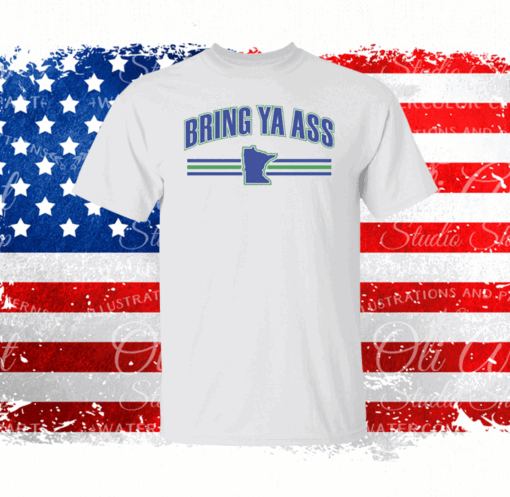 Bring Ya Ass Minnesota Hoodie Shirt - Image 3