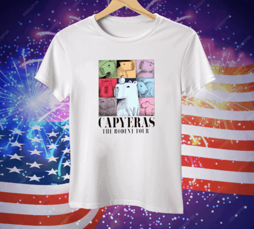 Capyeras The Rodent Tour Tee Shirt