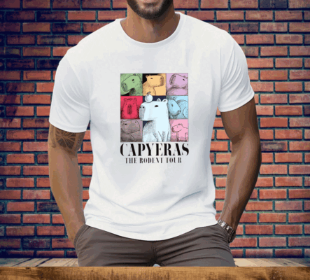 Capyeras The Rodent Tour Tee Shirt