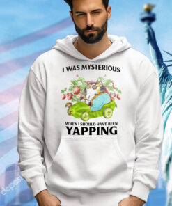 Cat I was mysterious when i should have been yapping Shirt