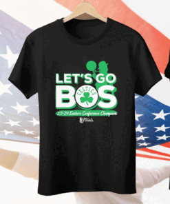 Celtics 2024 Eastern Conference Champions Layup Drill Tee Shirt