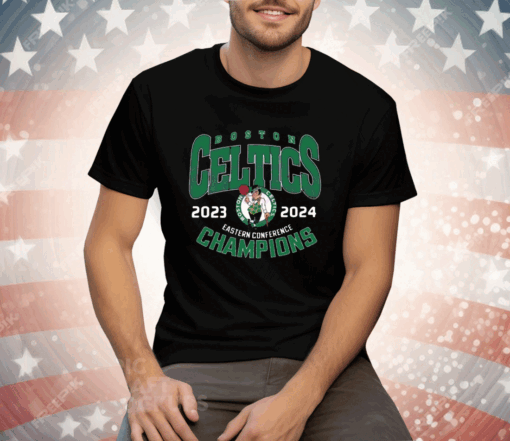 Celtics 2024 Eastern Conference Finals Champions T-Shirt - Image 3