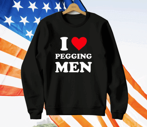 I Love Pegging Men T-Shirt - Image 2