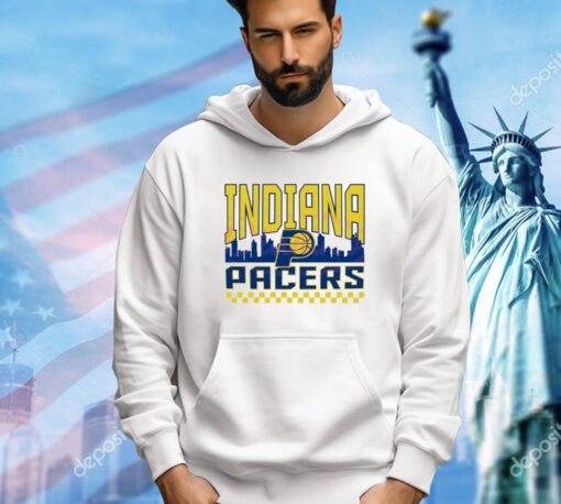 Indiana Pacers NBA Skyline T-Shirt