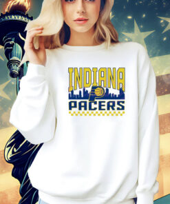 Indiana Pacers NBA Skyline T-Shirt