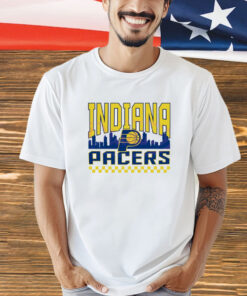 Indiana Pacers NBA Skyline T-Shirt