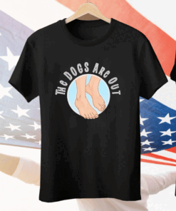 James B. Jones The Dogs Are Out Tee Shirt