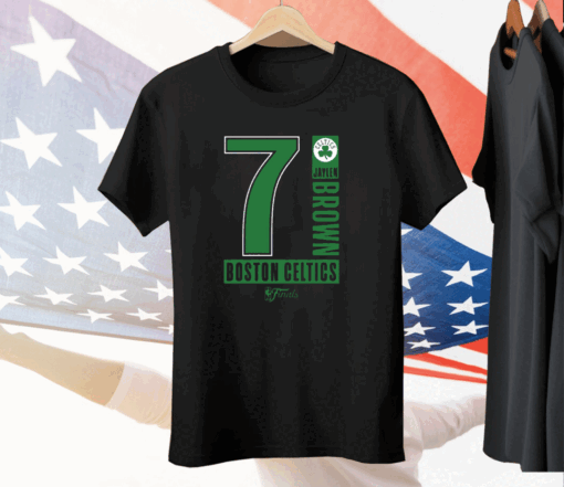 Jaylen Brown Celtics 2024 Finals Inbound Pass Tee Shirt