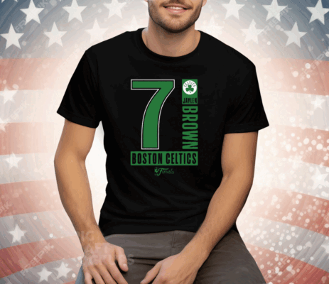 Jaylen Brown Celtics 2024 Finals Inbound Pass Tee Shirt