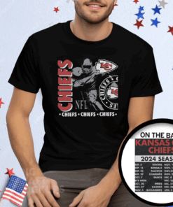 Kansas City Chiefs Schedule 2024 Tee Shirt