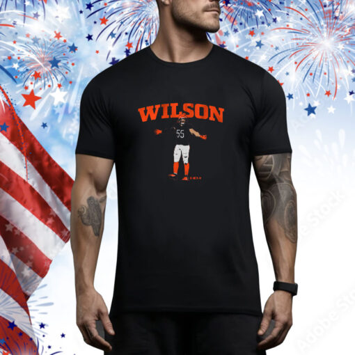 Logan Wilson: Football Hero Pose T-shirt