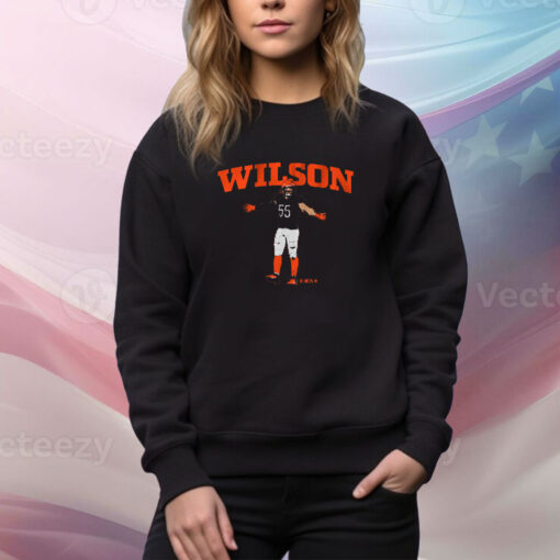 Logan Wilson: Football Hero Pose T-shirt