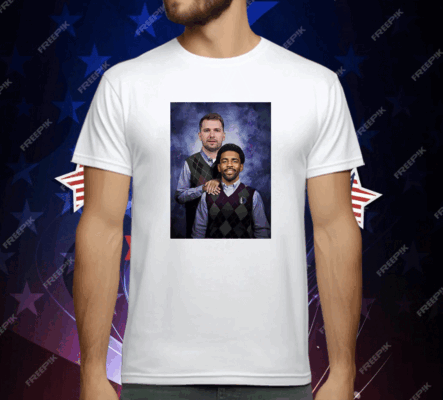 Luka Doncic Kyrie Irving Step Brothers Ladies Boyfriend T-Shirt