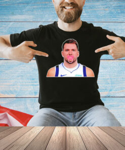 Luka Doncic with soft bodied baby T-Shirt