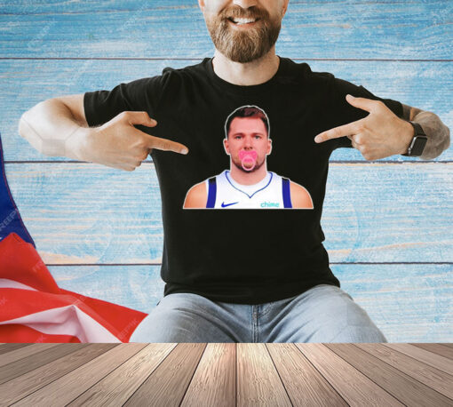 Luka Doncic with soft bodied baby T-Shirt