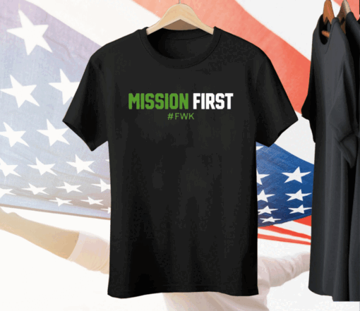 Luke Rudkowski Mission First Fwk Tee Shirt