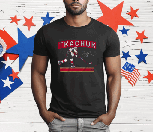 MATTHEW TKACHUK SLAP SHOT STAR Tee Shirt