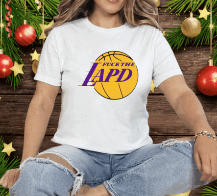 Maker’s Entire Fuck The Lapd Ladies Boyfriend Tee Shirt