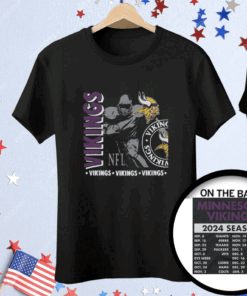 Minnesota Vikings Schedule 2024 Tee Shirt