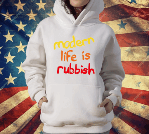 Modern Life Is Rubbish T-Shirt - Image 3