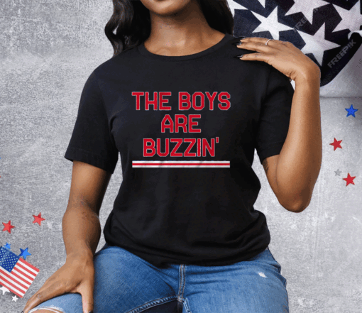 NEW YORK HOCKEY THE BOYS ARE BUZZIN Tee Shirt - Image 3