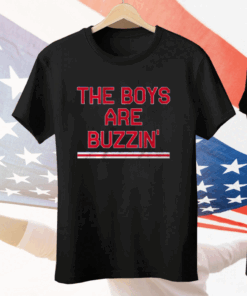 NEW YORK HOCKEY THE BOYS ARE BUZZIN Tee Shirt