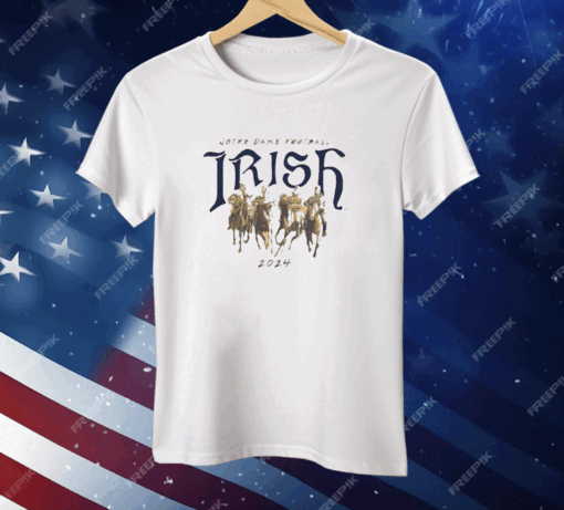 Notre Dame Fighting Irish 2024 Ncaa Men’s Lacrosse National Champions Trophy Tee Shirt