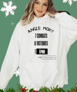 Official Angle mort 7 combats 6 victoires 1 epine Shirt