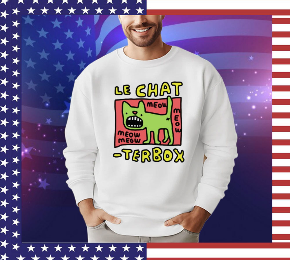 Official Le Chatterbox meow Shirt