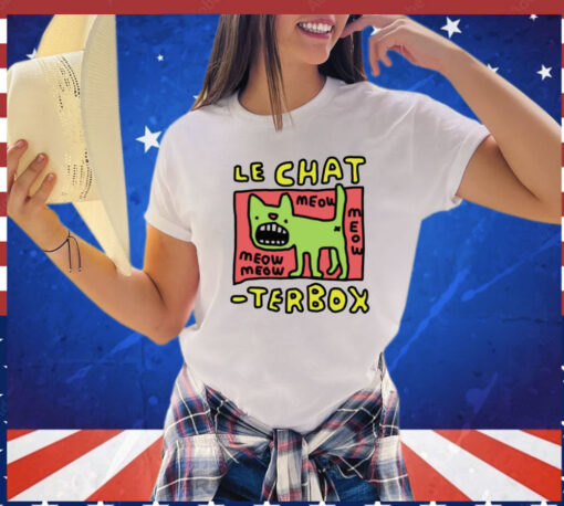 Official Le Chatterbox meow Shirt - Image 2