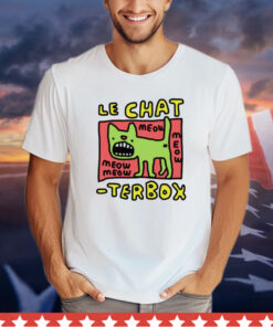 Official Le Chatterbox meow Shirt