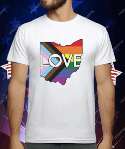 Ohio Love Progress Pride T-Shirt