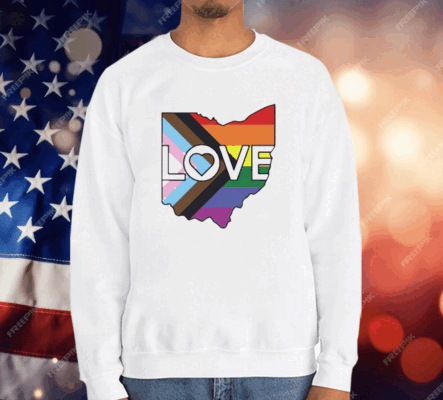 Ohio Love Progress Pride T-Shirt