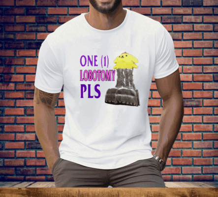 One 1 Lobotomy Pls Tee Shirt