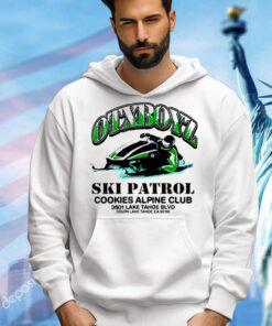 Otxboyz Ski Patrol Cookies Alpine Club 3601 Lake Tahoe BLVD T-Shirt