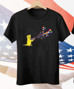 PEW PEW PRIDE BLACK Tee Shirt