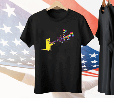 PEW PEW PRIDE BLACK Tee Shirt